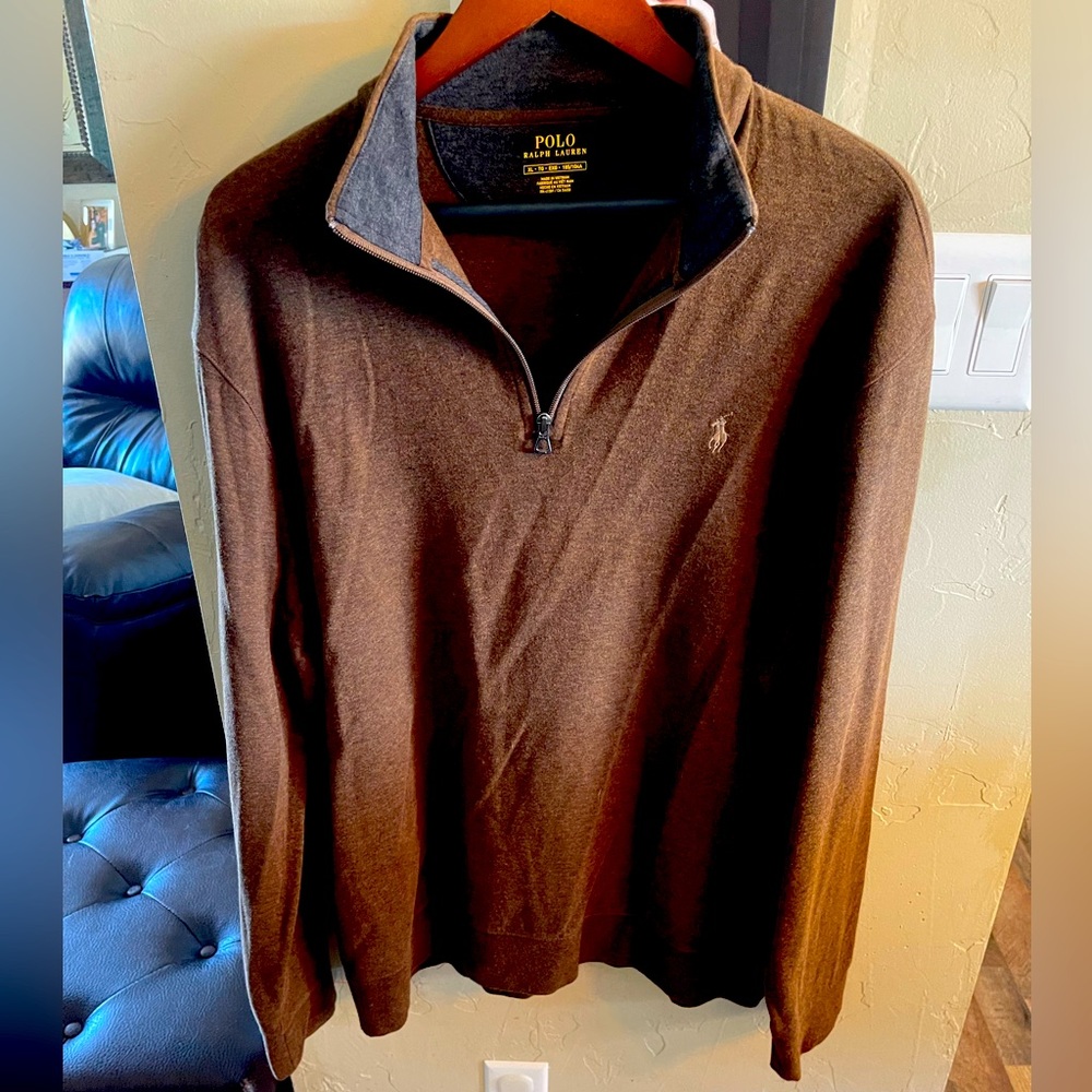 Mens polo pullover